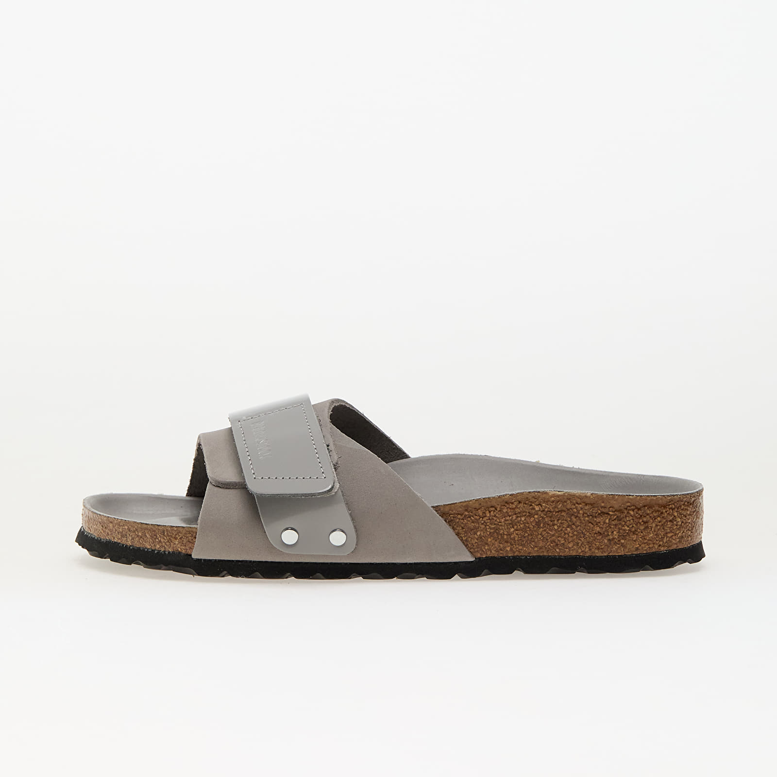 Women's sneakers and shoes Birkenstock Oita Nubuk Leather Stone Coin