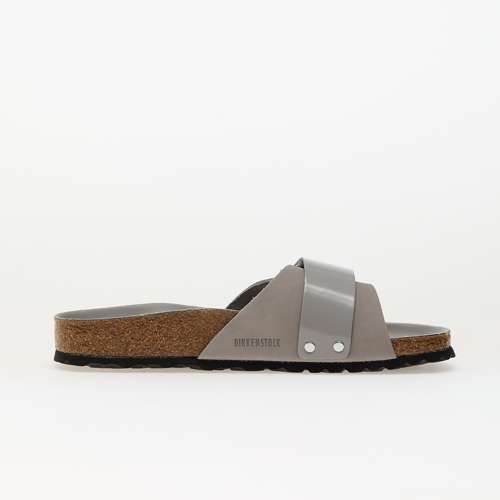 Women's sneakers and shoes Birkenstock Oita Nubuk Leather Stone Coin