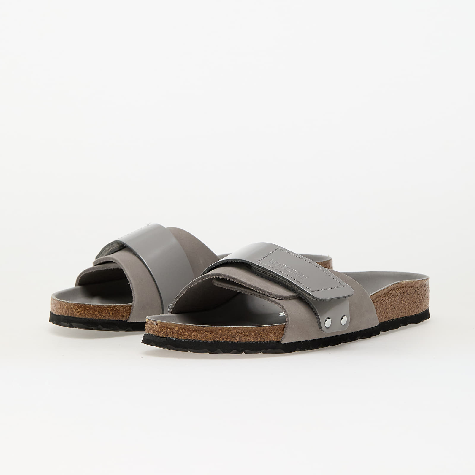 Women's sneakers and shoes Birkenstock Oita Nubuk Leather Stone Coin