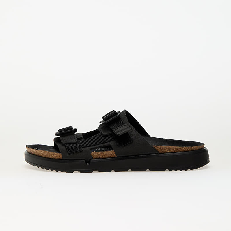 Birkenstock Shinjuku 2 Strap Natural Leather/Textile Black