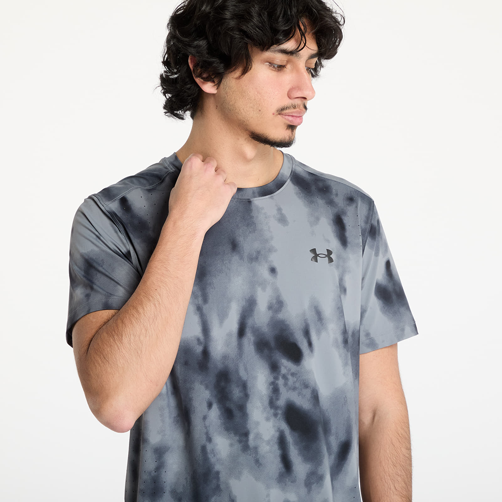 Moške majice Under Armour Launch Elite Prt Shortsleeve T-Shirt Grey