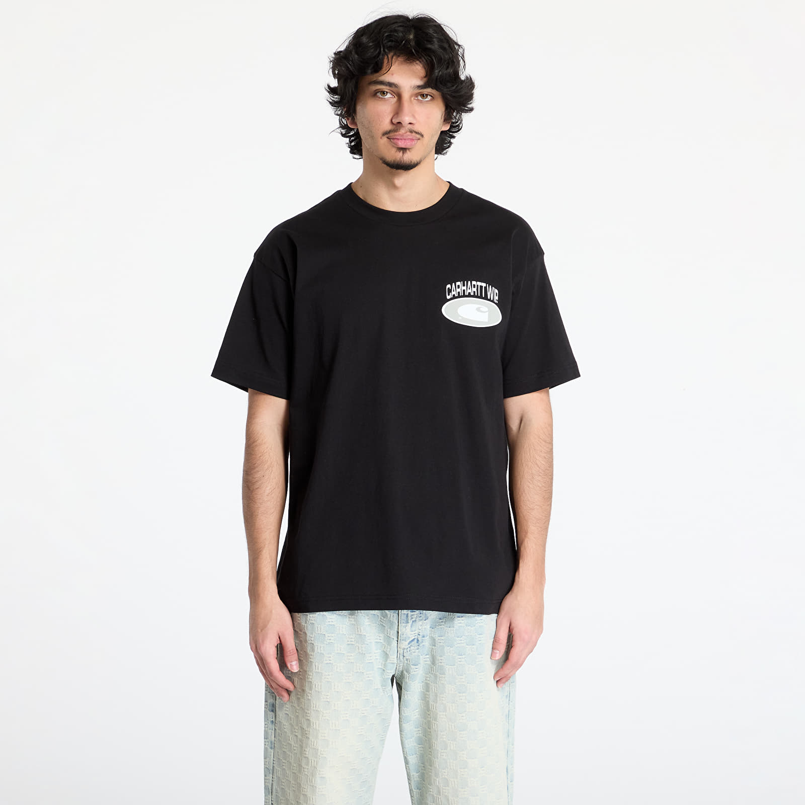 Pánská trička Carhartt WIP Shortsleeve Tire T-Shirt UNISEX Black