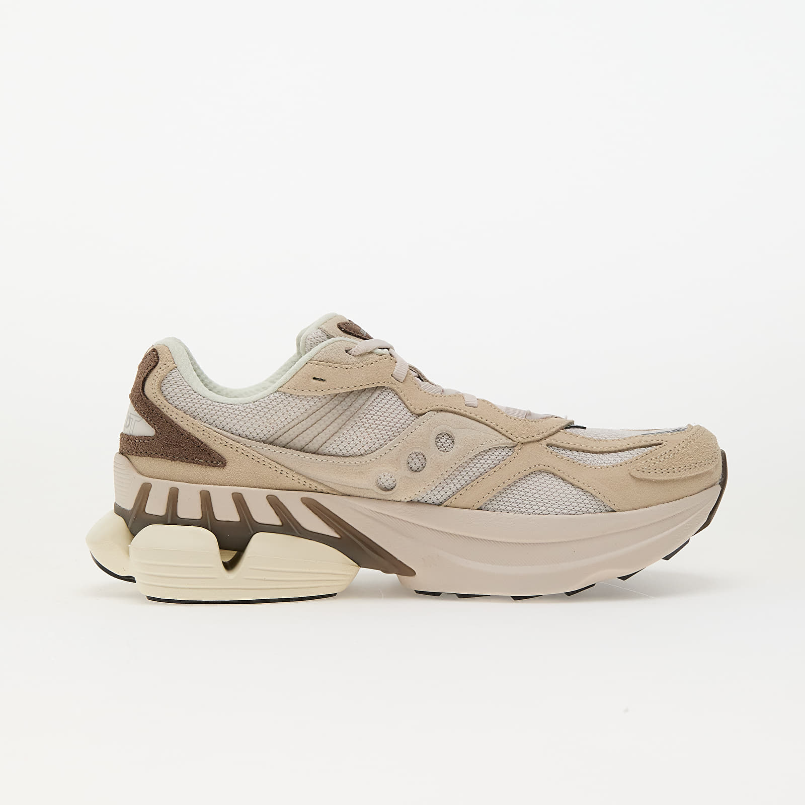 Men's sneakers and shoes Saucony Grid Nxt Vanilla/ Walnut