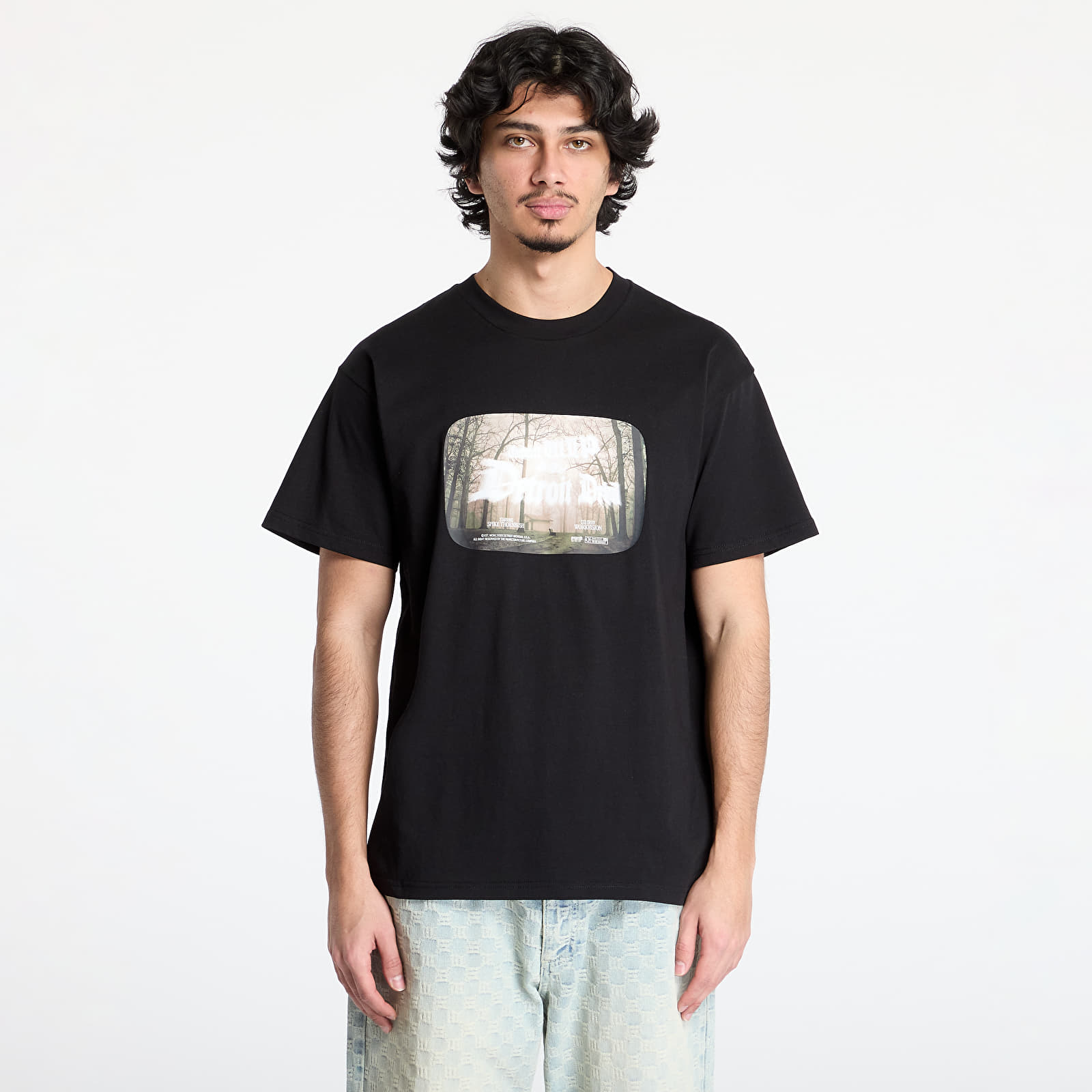 Tricouri pentru bărbați Carhartt WIP Shortsleeve Greatest Flicks T-Shirt UNISEX Black