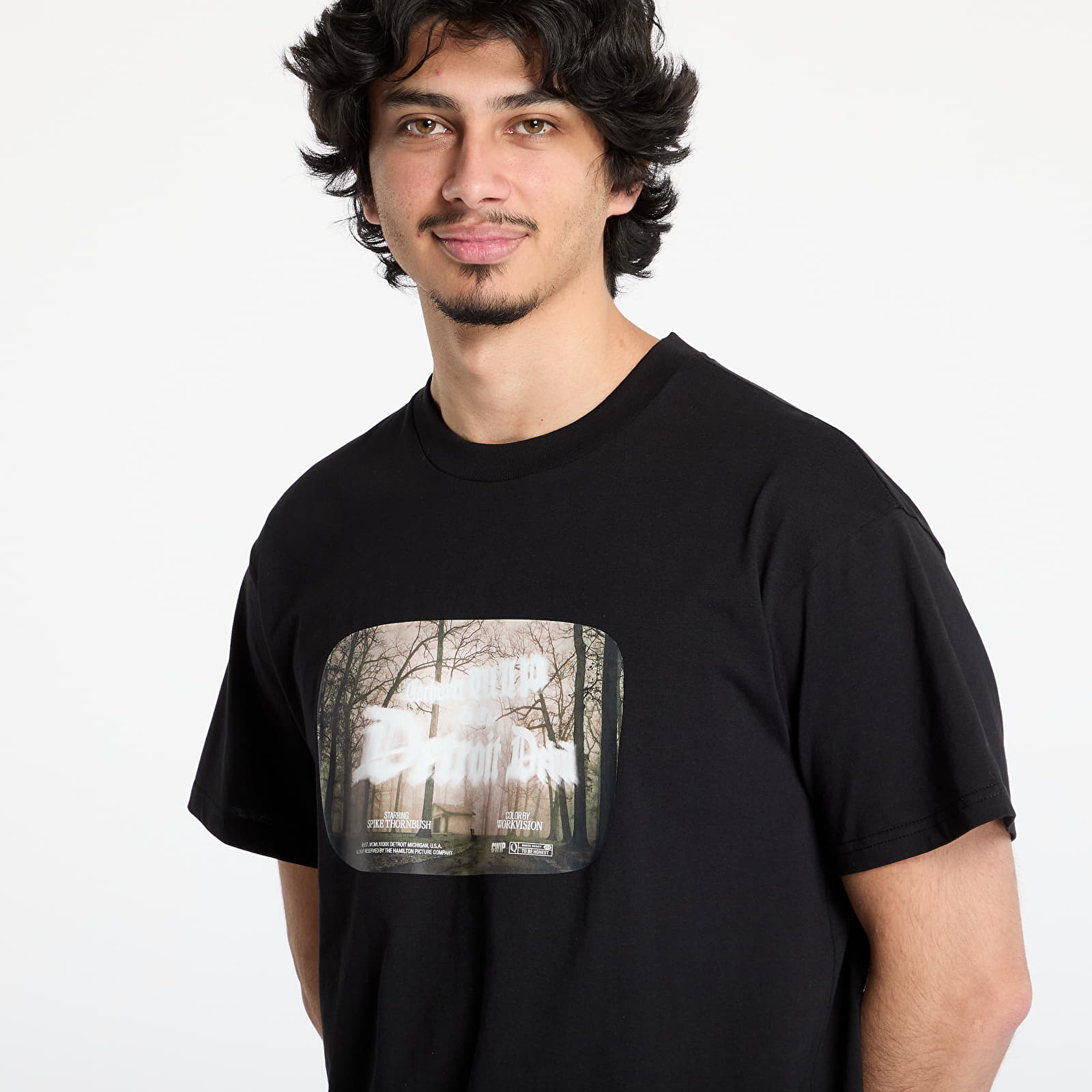 Tricouri pentru bărbați Carhartt WIP Shortsleeve Greatest Flicks T-Shirt UNISEX Black