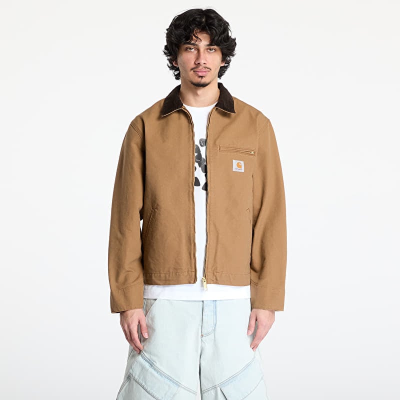 Jakke Carhartt WIP Detroit Jacket UNISEX Hamilton Brown/ Tobacco Rinsed