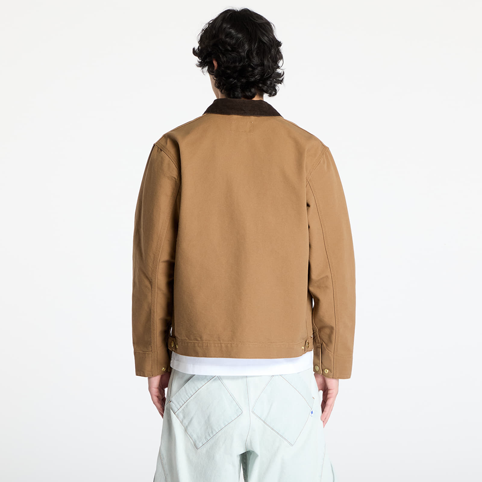 Meeste jakid Carhartt WIP Detroit Jacket UNISEX Hamilton Brown/ Tobacco Rinsed