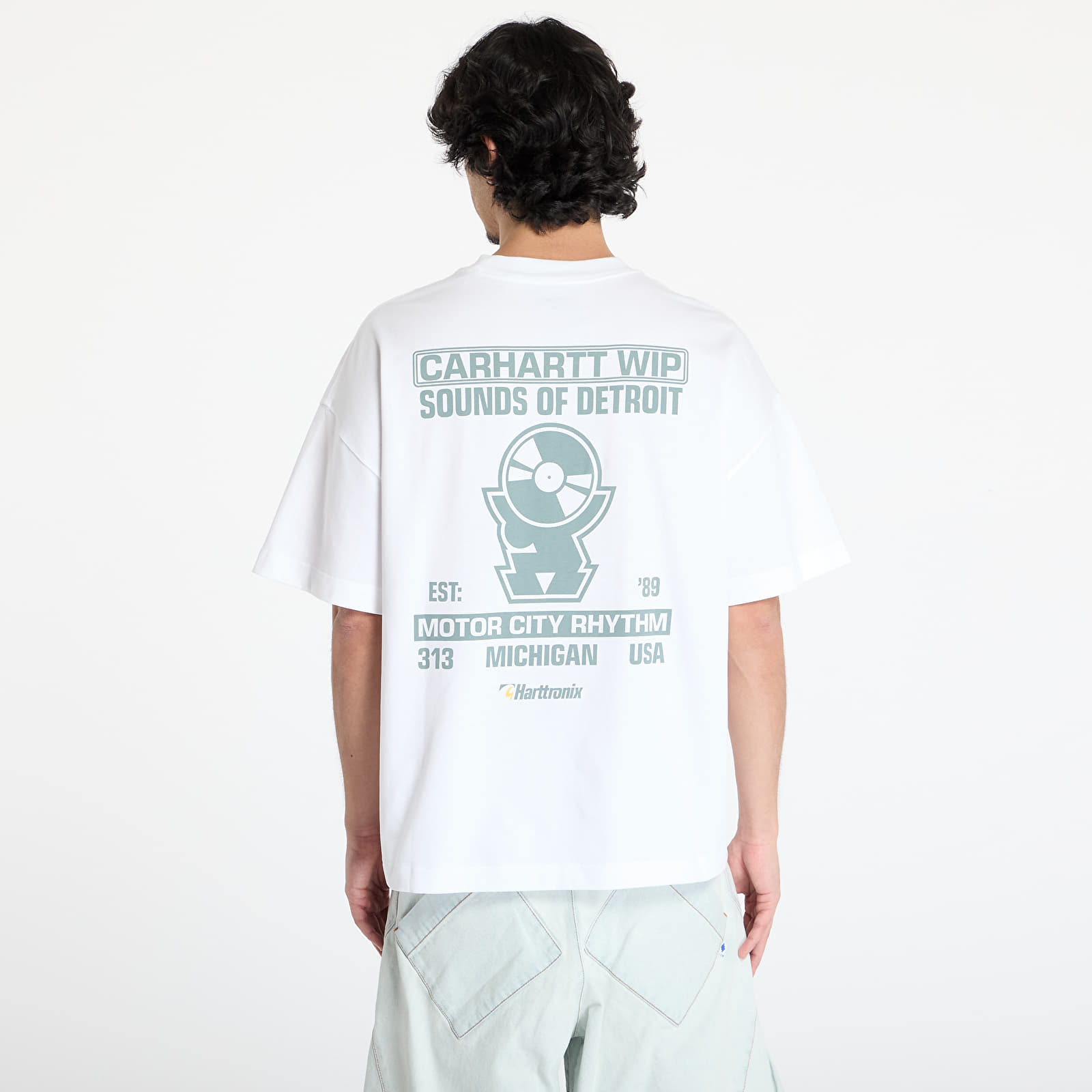 Мужские футболки Carhartt WIP S/S Drip Script T-Shirt UNISEX White