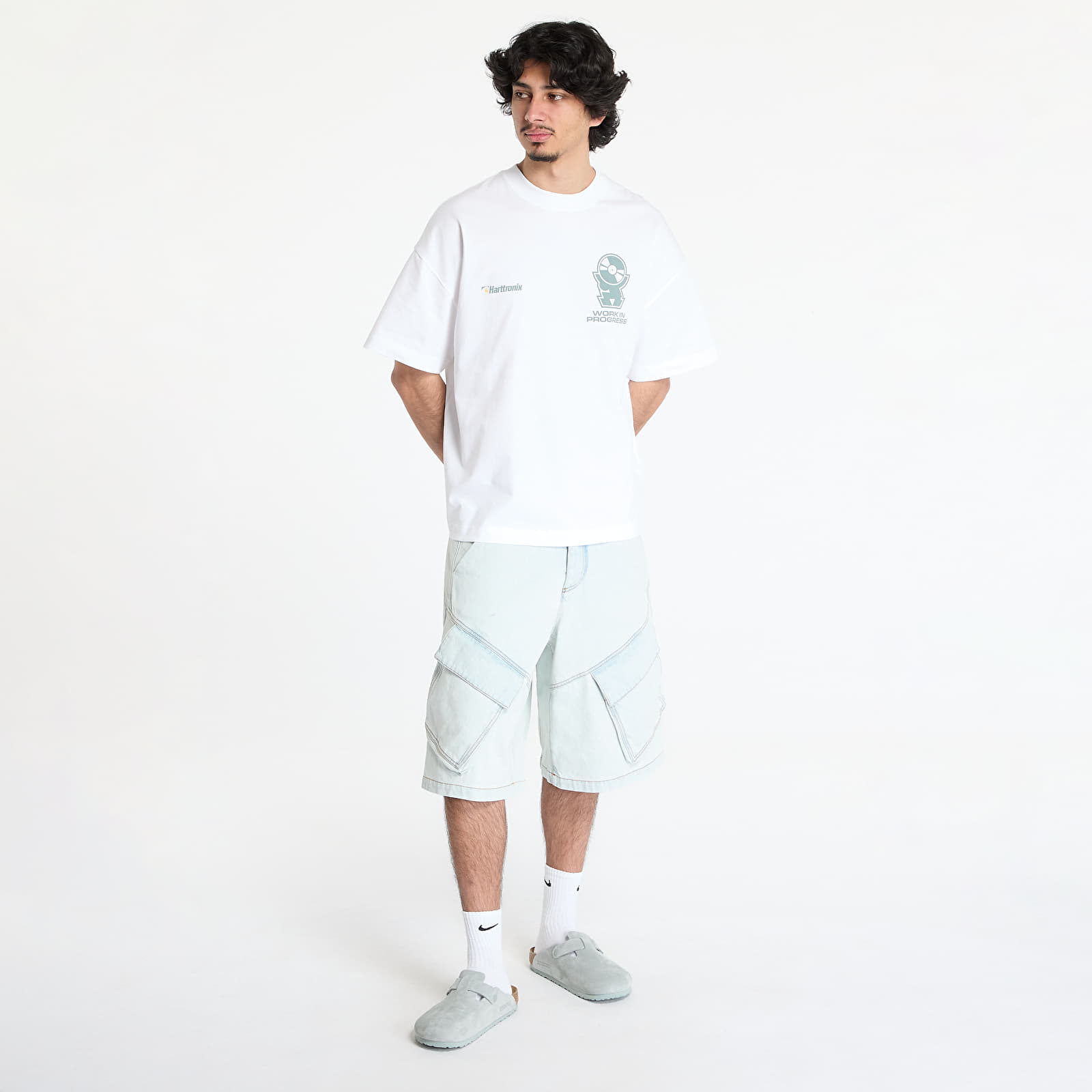 Мужские футболки Carhartt WIP S/S Drip Script T-Shirt UNISEX White