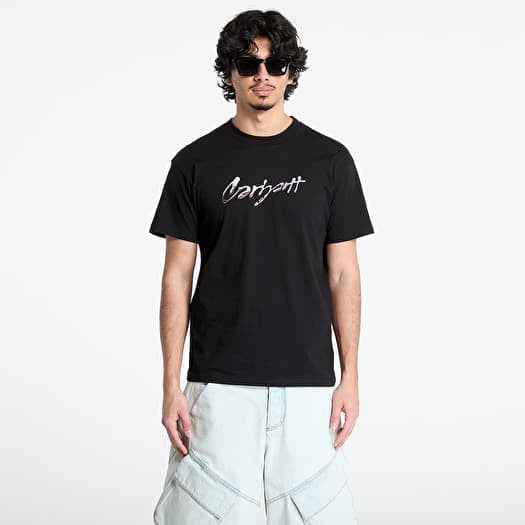 Тениска Carhartt WIP S/S Drip Script T-Shirt UNISEX Black