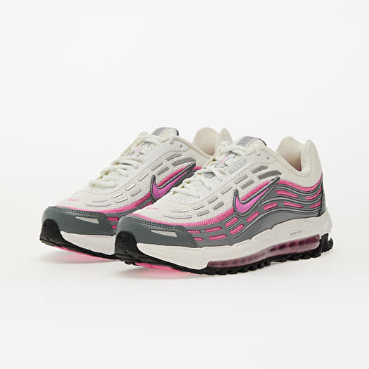 Wolf Grey Air Max 98 Trainers In White Grey And Pink Men's Shoes