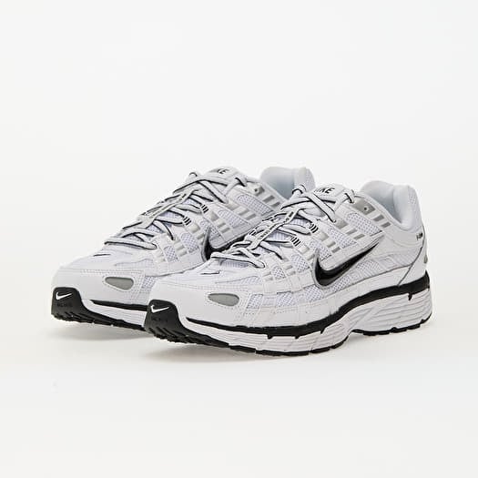 Men's sneakers and shoes Nike P-6000 White/ Black-Metallic