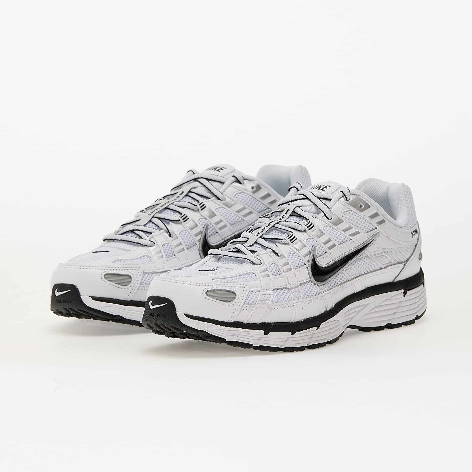 Sneakers och skor för män Nike P-6000 White/ Black-Metallic Silver-Black