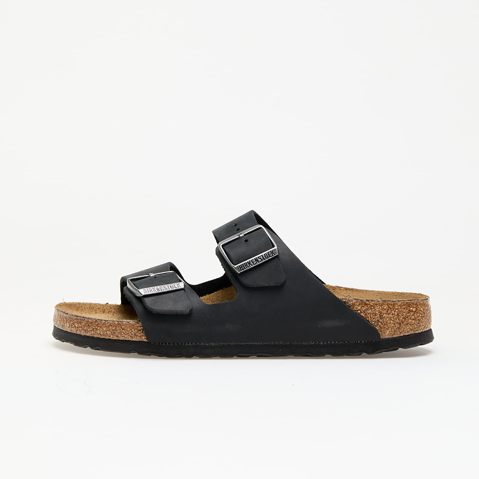 Naiste tossud ja kingad Birkenstock Arizona Soft Footbed Natural Leather Oiled Black
