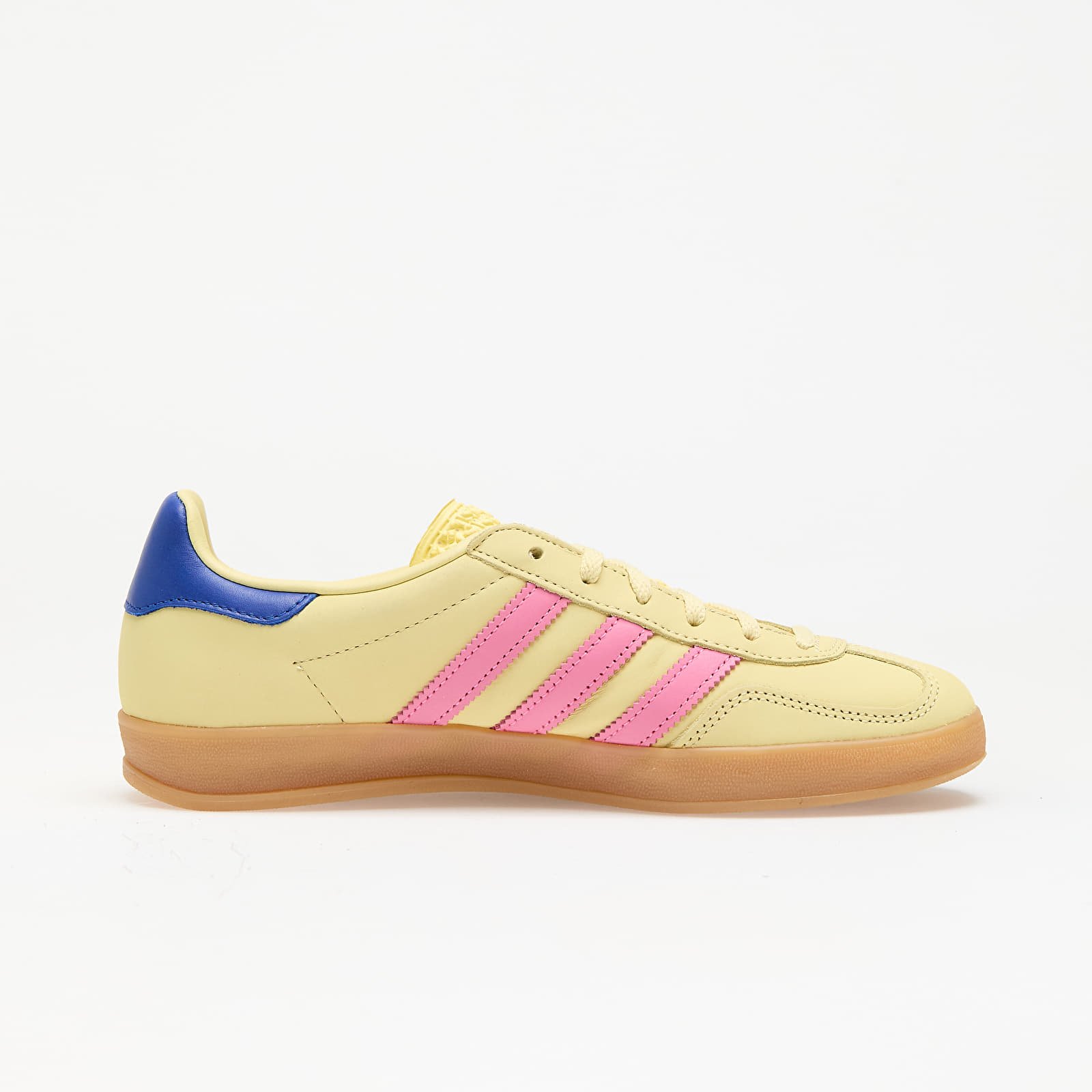 Női tornacipők és cipők adidas Gazelle Indoor W Power Yellow/ Lucid Pink/ Royal Blue