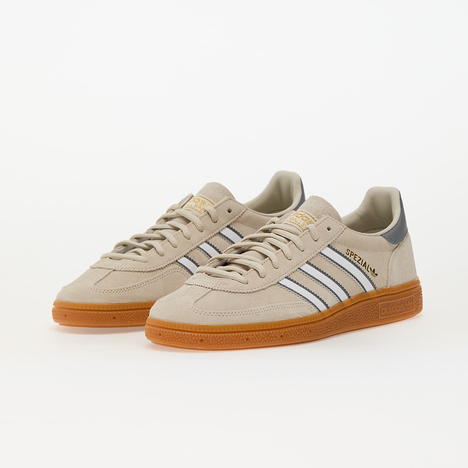 Men's sneakers and shoes adidas Handball Spezial Aluminium/ Ftw White/ Grey Three