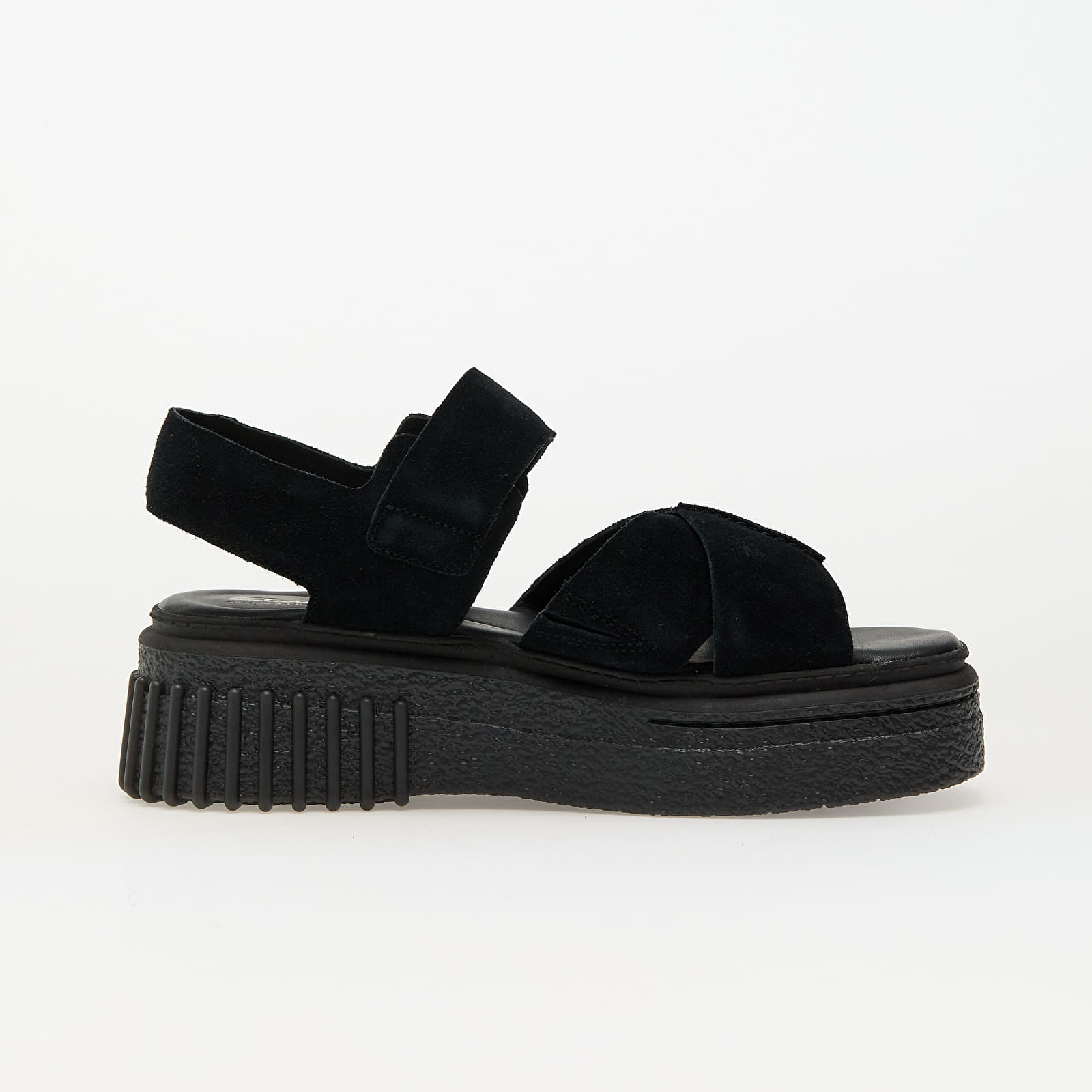 Ženske tenisice Clarks Evamar Wish Black Sde