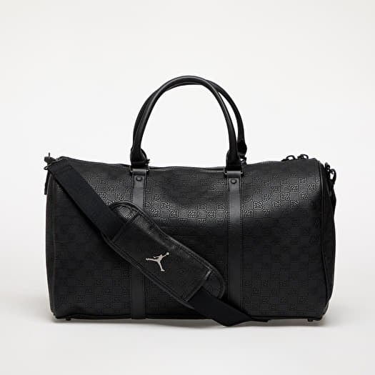 バッグ JORDAN BRAND MONOGRAM DUFFLE BAG BLACK Black Jordan Monogram Duffle Bag - JD Sports Global