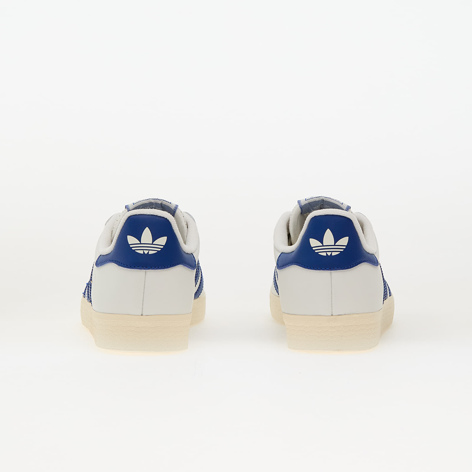 Meeste tossud ja kingad adidas Gazelle Core White/ Royal Blue/ Crew White