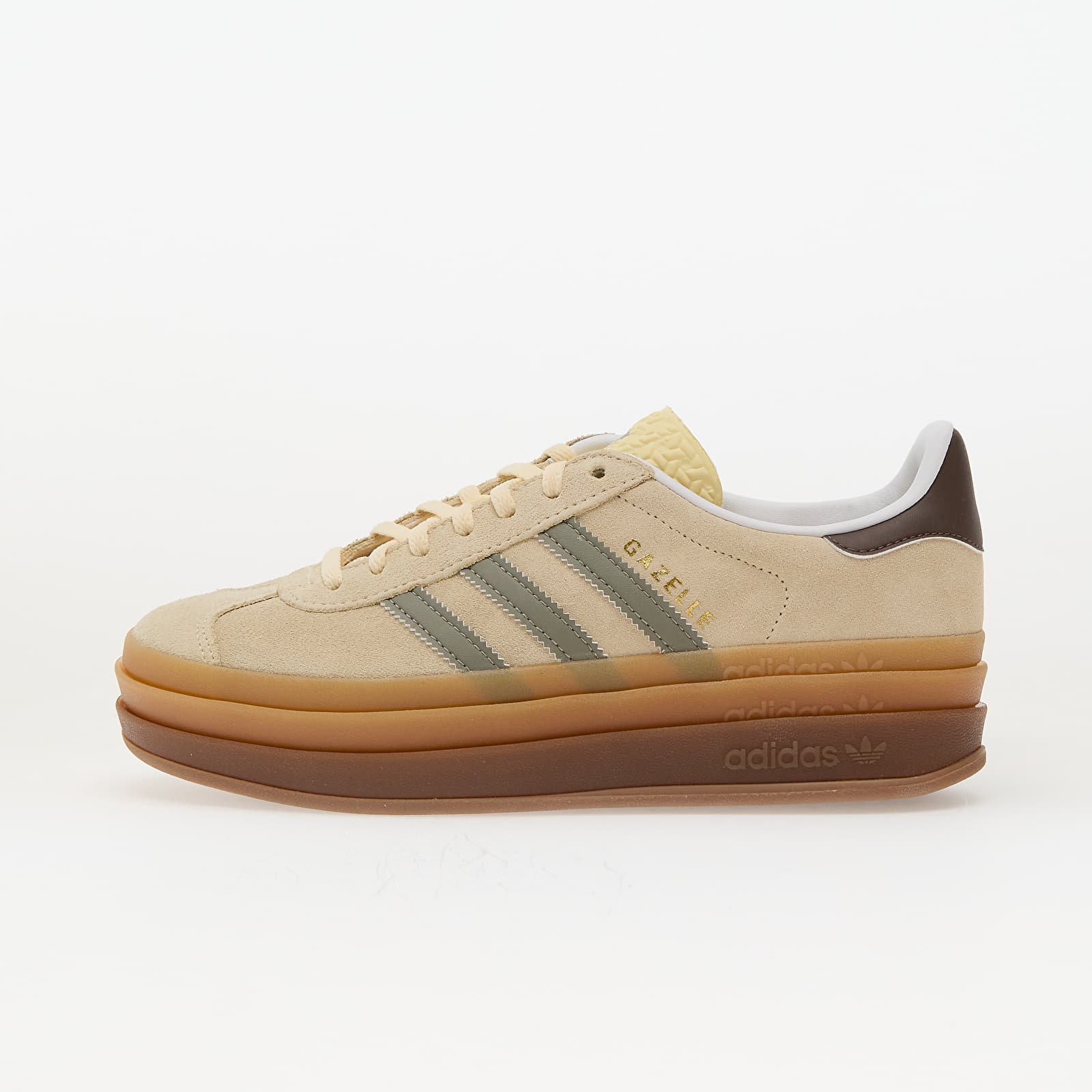 Жіноче взуття adidas Gazelle Bold W Warm Van/ Silver Pebble/ Earth Strata