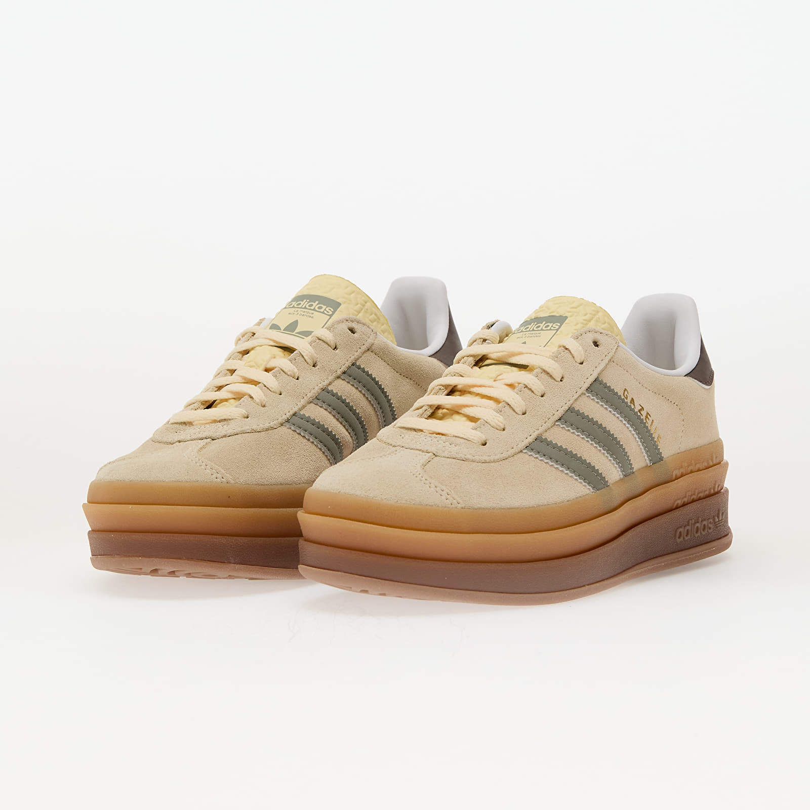 Жіноче взуття adidas Gazelle Bold W Warm Van/ Silver Pebble/ Earth Strata