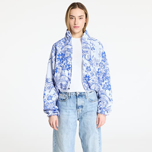 Kurtka Nike Sportswear Collection Women's Oversized Jacquard Track Jacket White/ Hyper Royal/ White