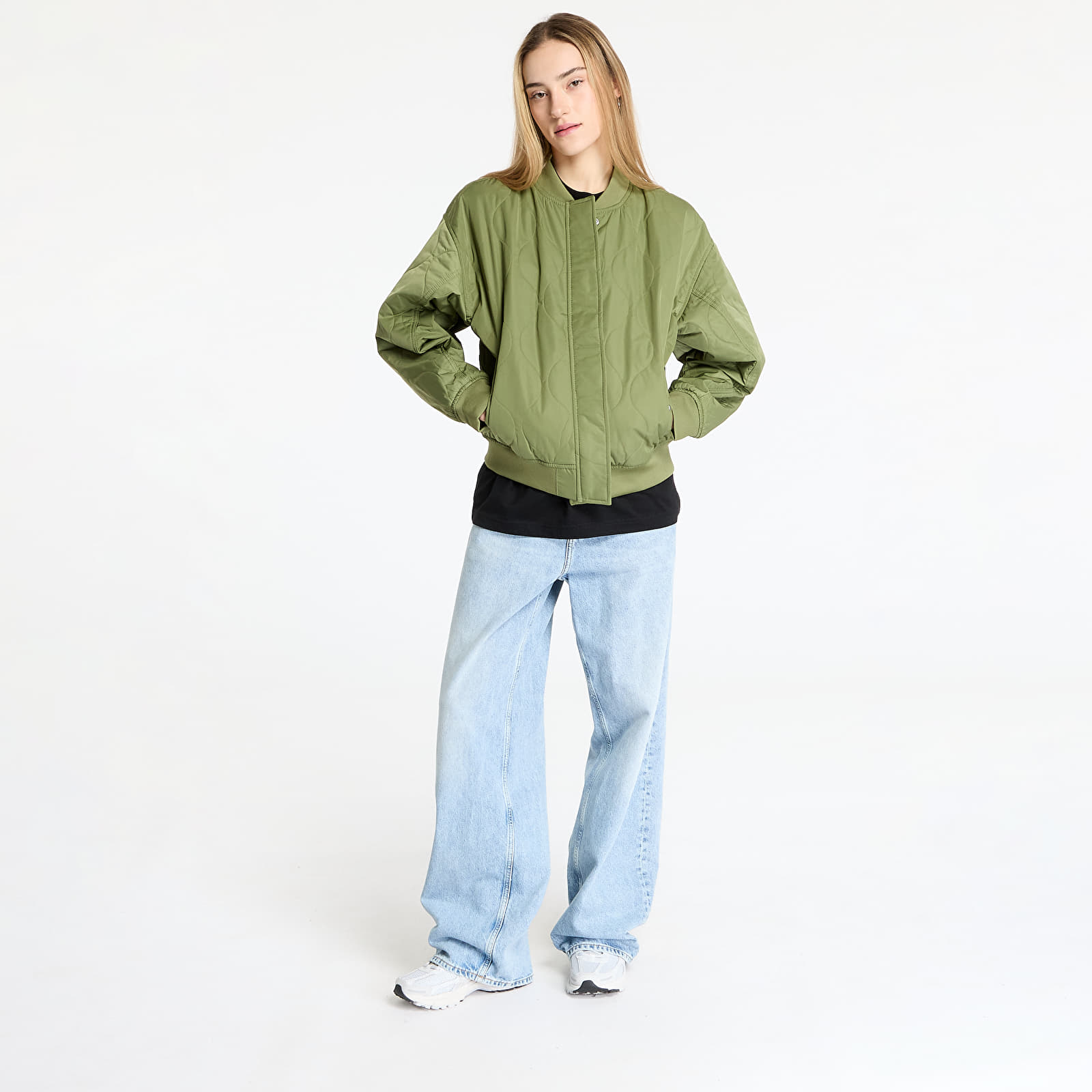 Jacken Vans Bennett Quilted Bomber Loden Green