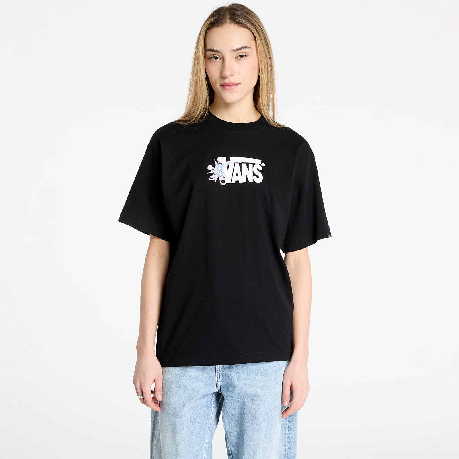 T-Shirts Männer Vans Vsuper SS Tee Black
