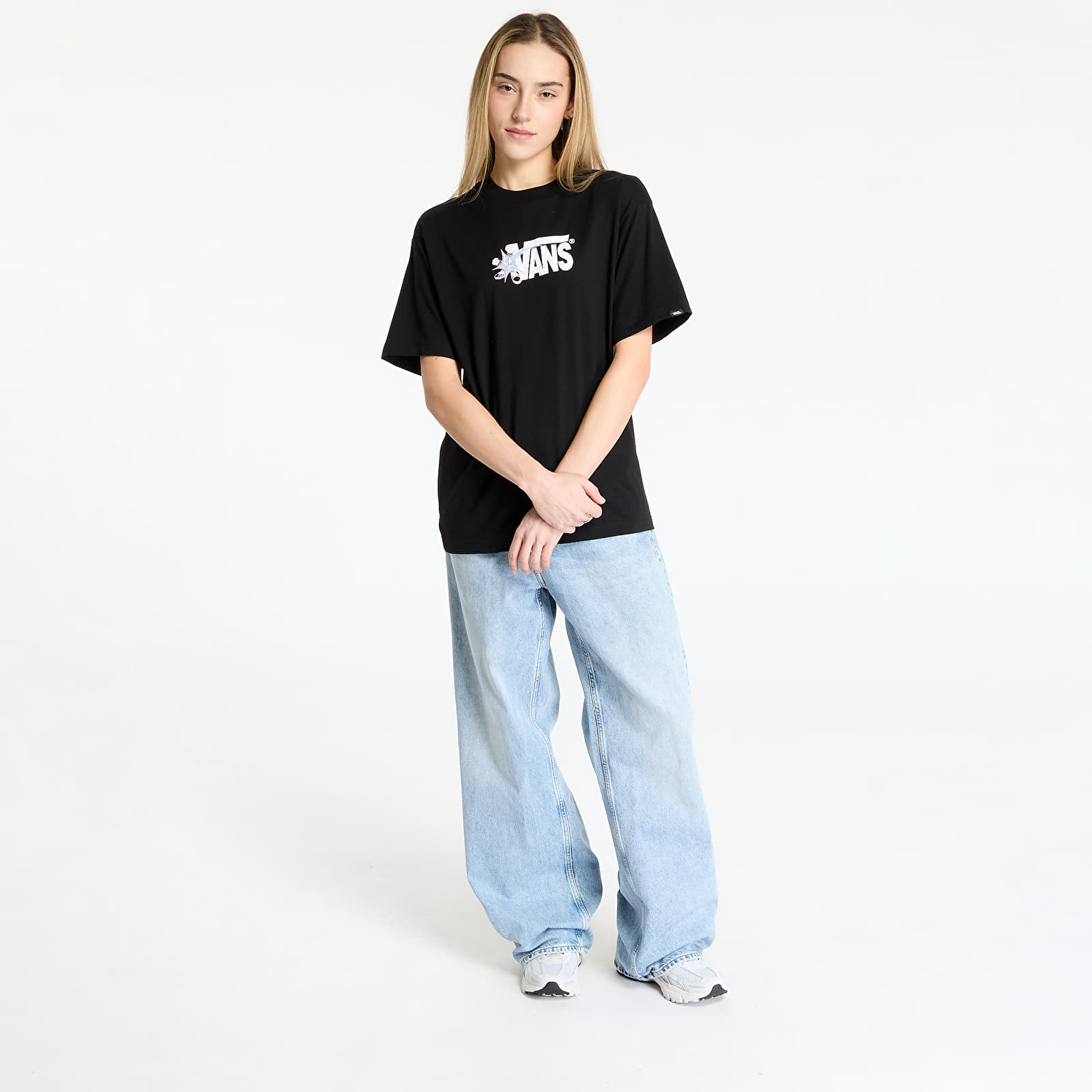 T-Shirts Männer Vans Vsuper SS Tee Black