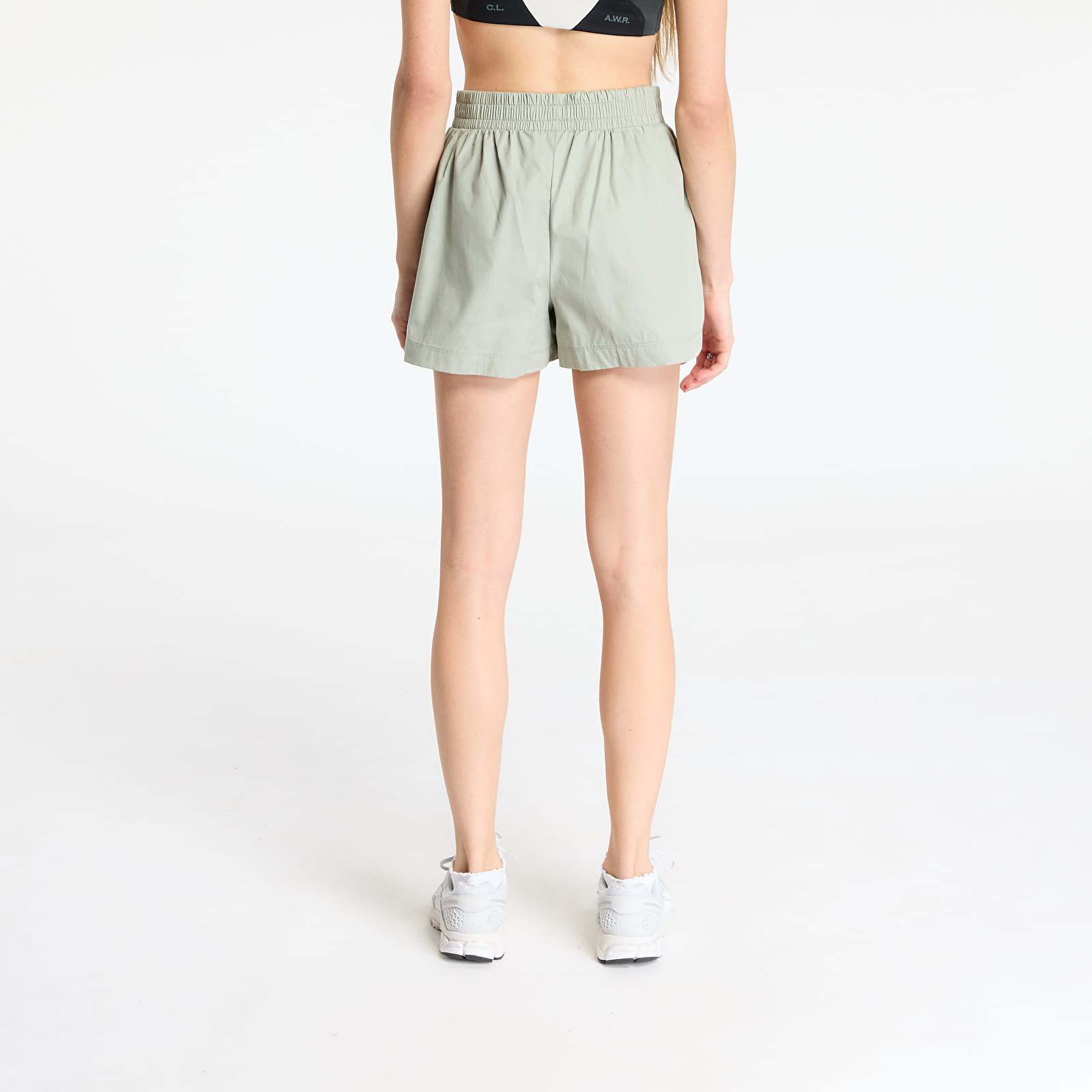 Pantalones cortos New Era Womens Cotton Black Shorts Pastel Green