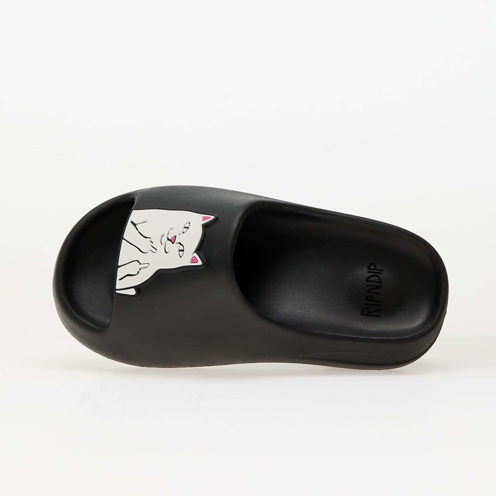 Men's sneakers and shoes RIPNDIP Lord Nermal Cloud Slide Black