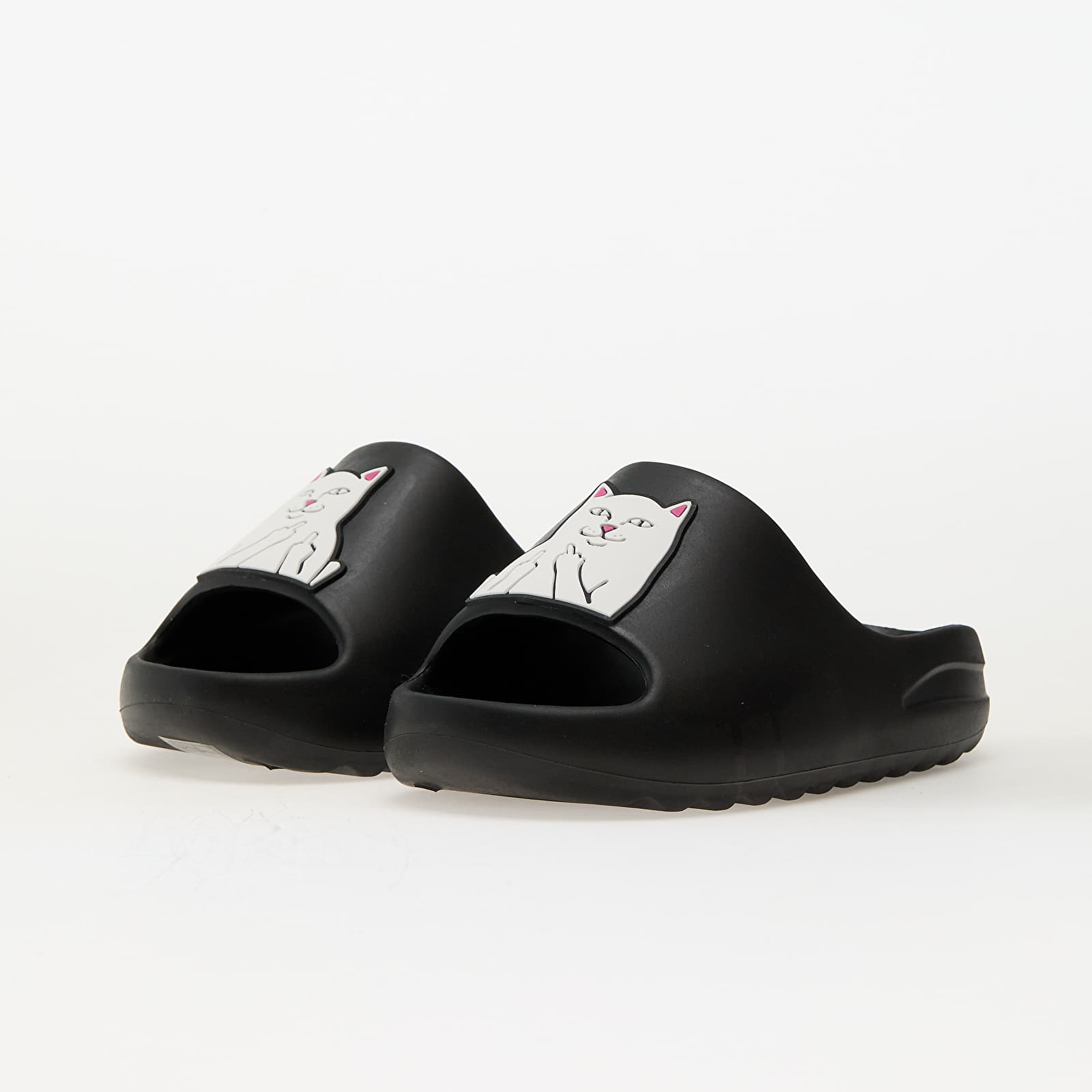 Sneakers og sko til mænd RIPNDIP Lord Nermal Cloud Slide Black