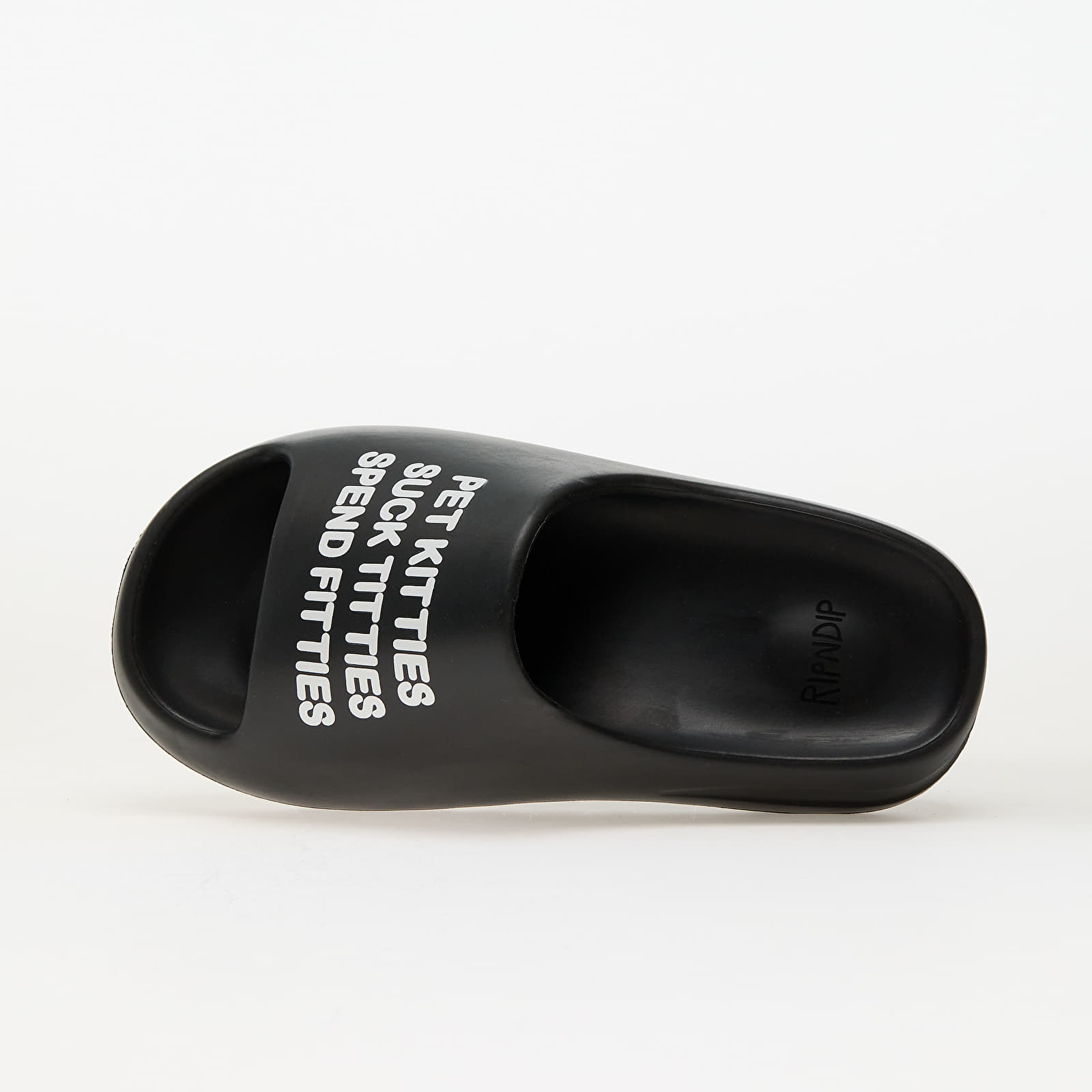 Adidași și pantofi pentru bărbați RIPNDIP Pet Kitties Cloud Slides Black