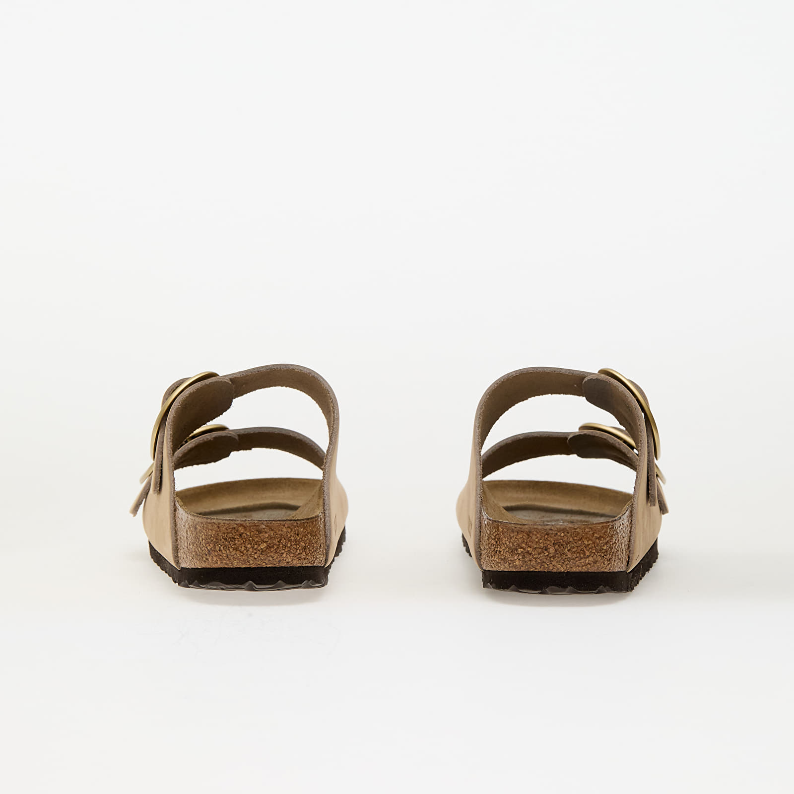 Sneakers und Schuhe für Frauen Birkenstock Arizona Big Buckle Nubuk Leather Sandcastle