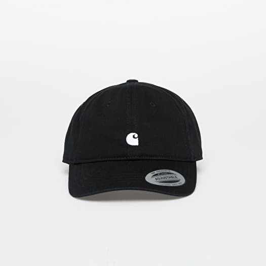 Kšiltovka Carhartt WIP W Madison Logo Cap Black/ White