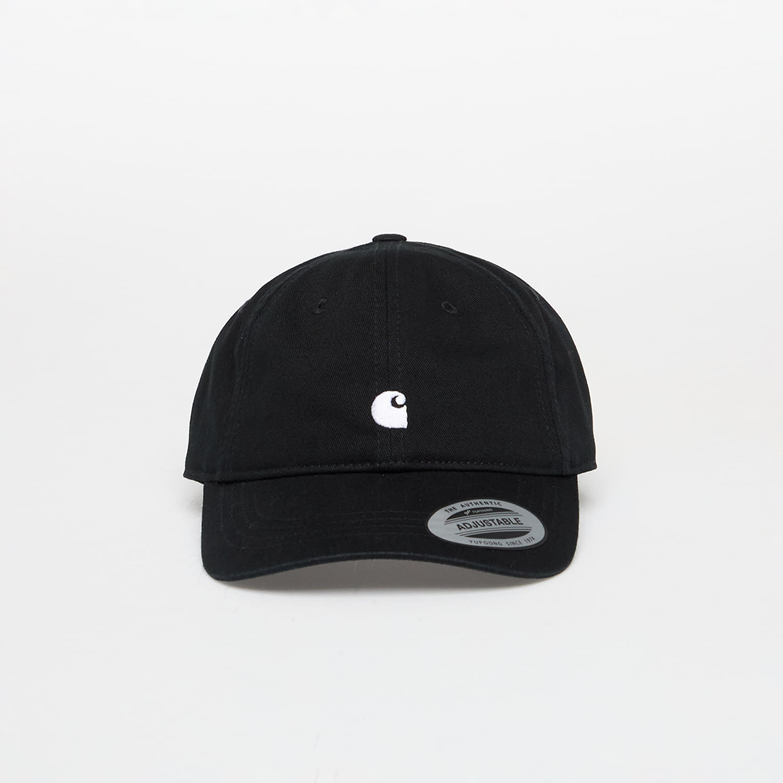 Cepures Carhartt WIP W Madison Logo Cap Black/ White