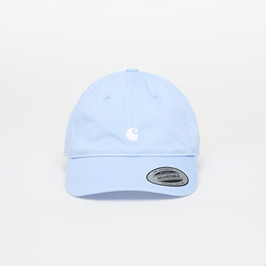 Kšiltovka Carhartt WIP W Madison Logo Cap Air Sky/ White