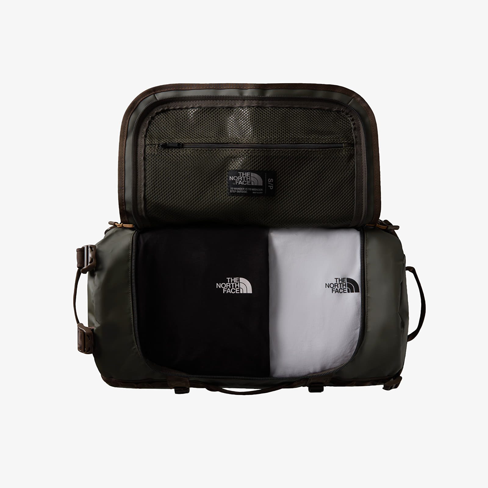 Duffel bag The North Face Base Camp Duffel - S New Taupe Green/ Smokey