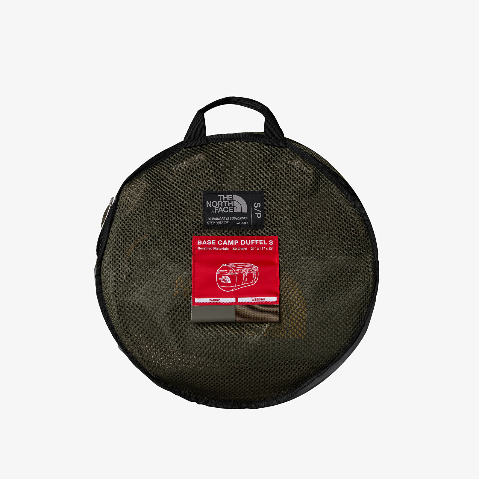 Torba na ramię The North Face Base Camp Duffel - S New Taupe Green/ Smokey