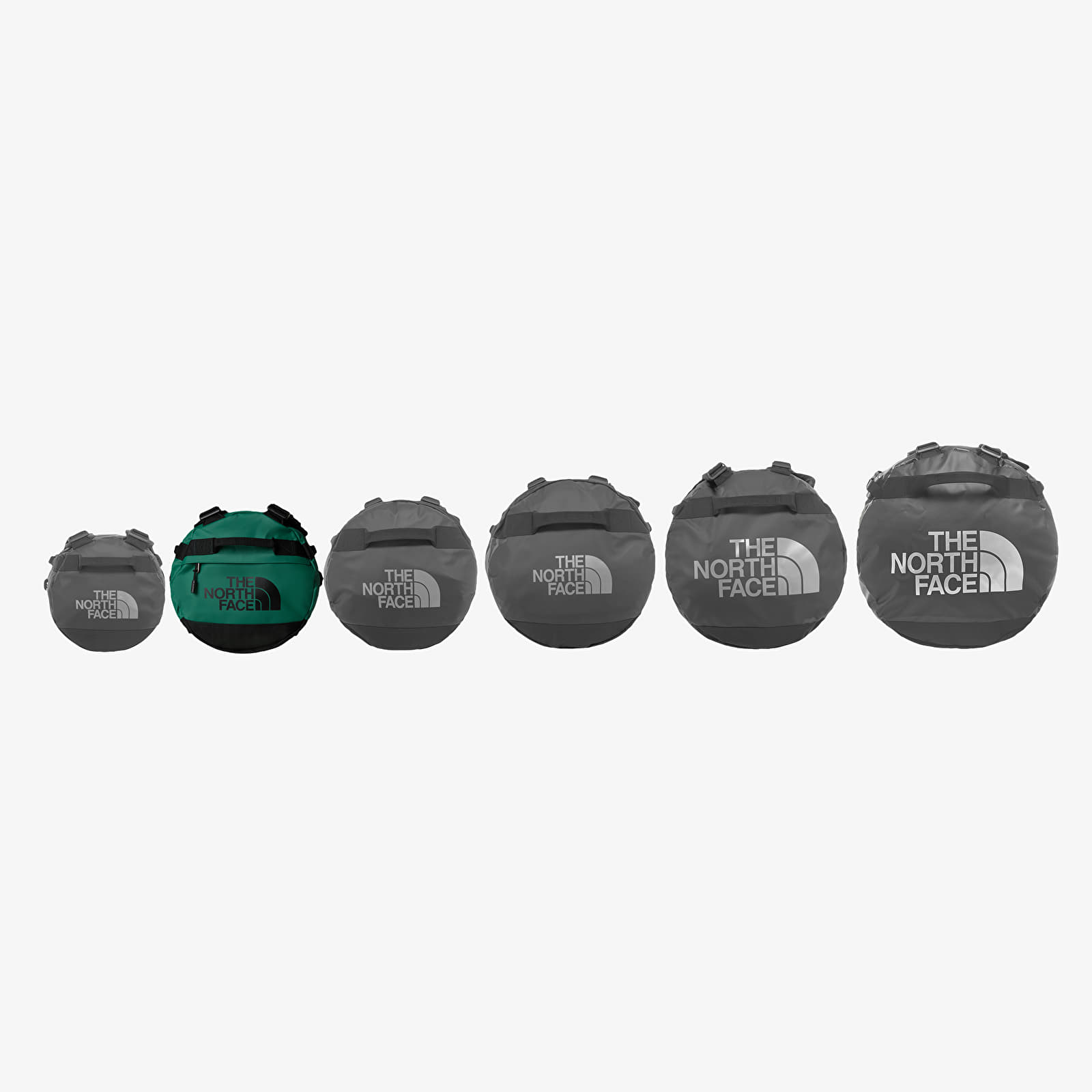 Bolsa The North Face Base Camp Duffel - S Evergreen/ TNF Black