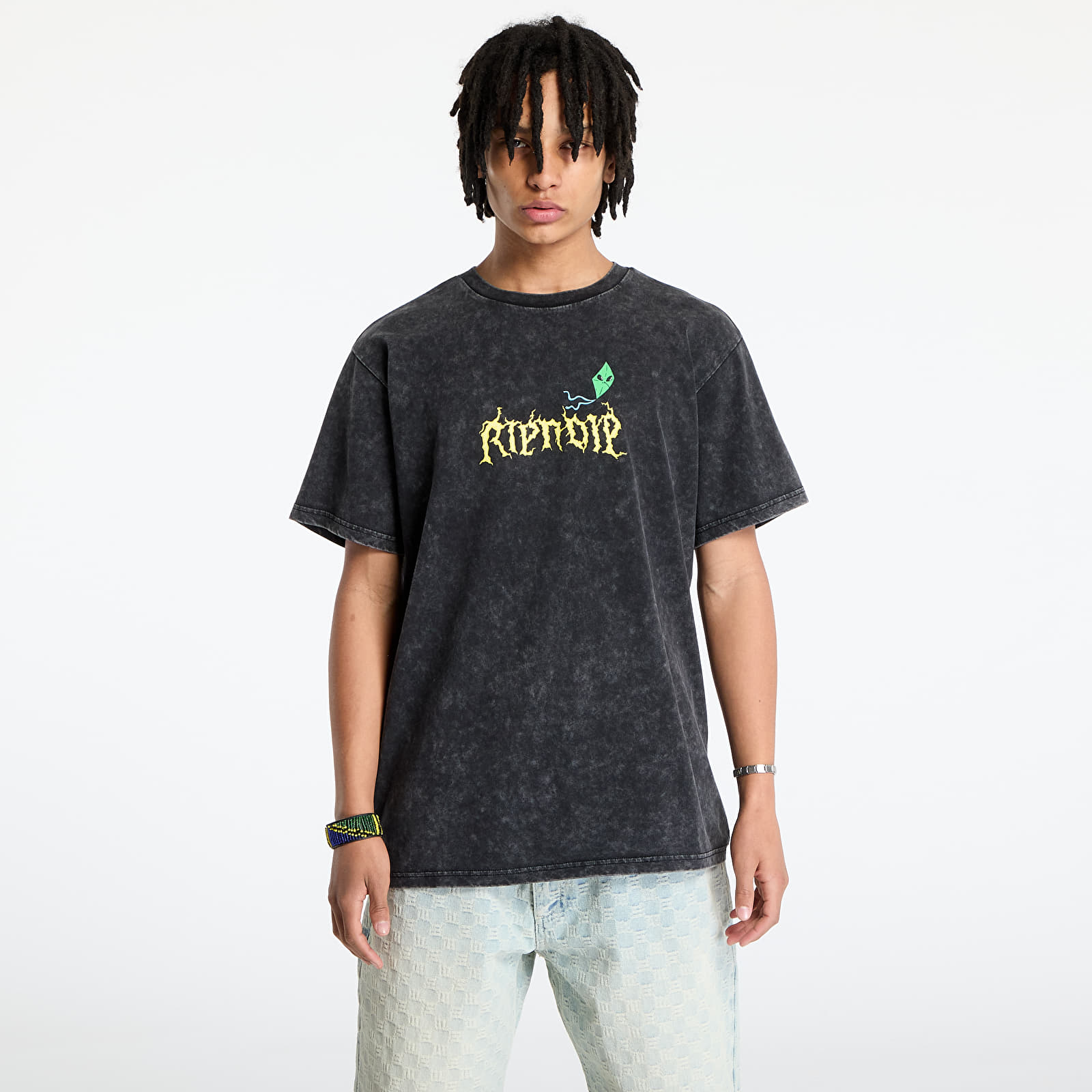 Men's T-shirts RIPNDIP Electric Tee Black Wash
