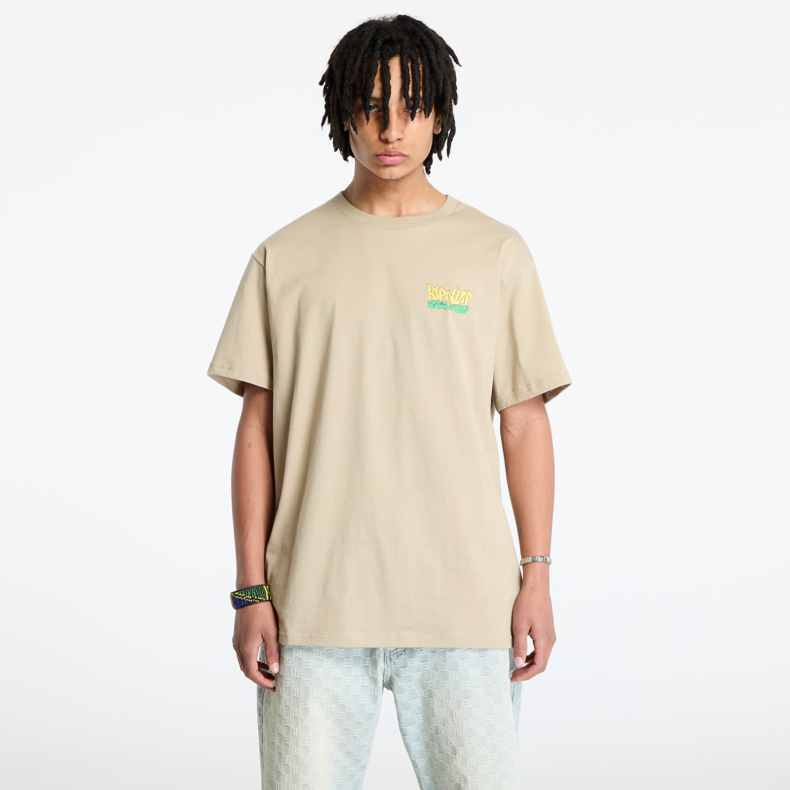Men's T-shirts RIPNDIP Harvest Tee Khaki