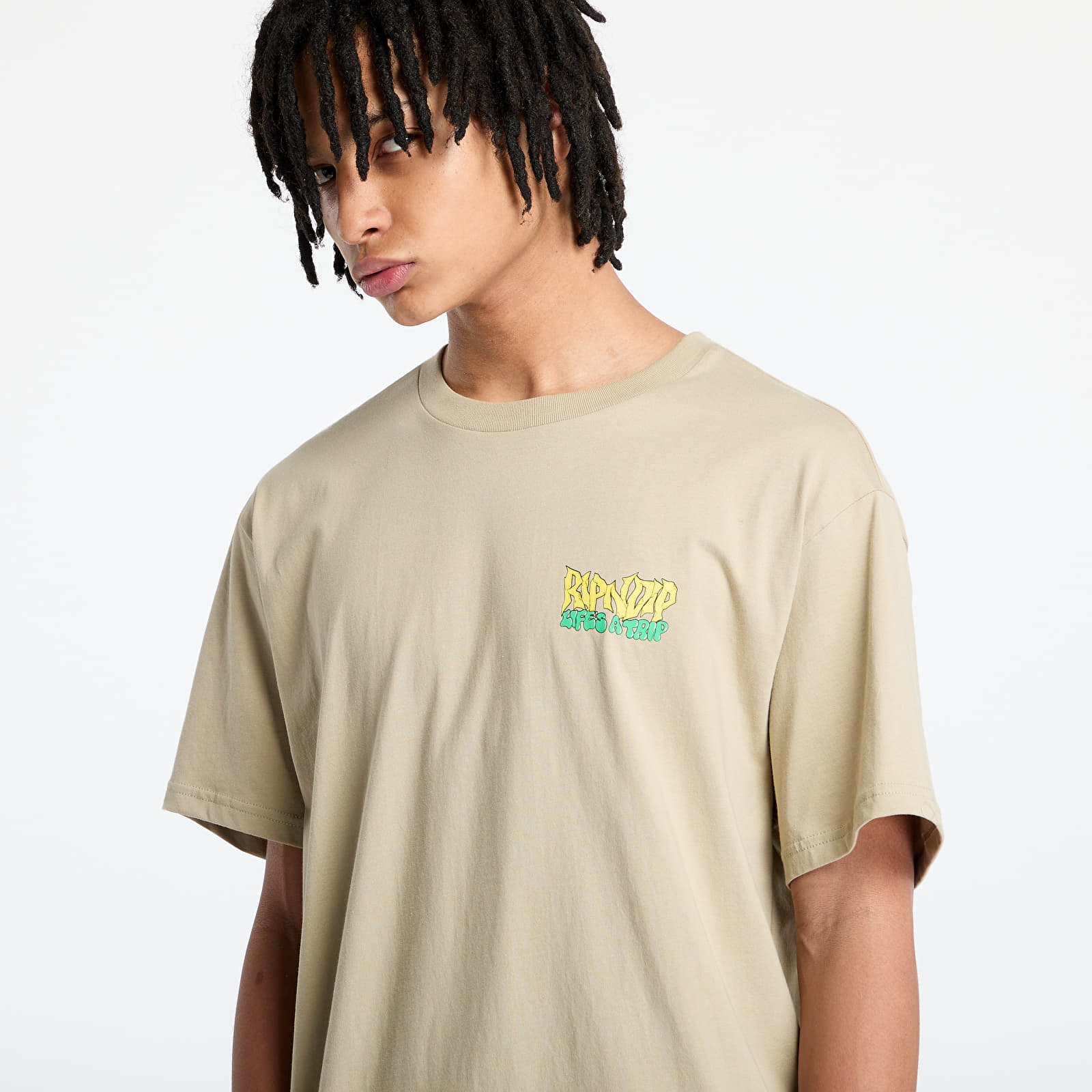 Men's T-shirts RIPNDIP Harvest Tee Khaki