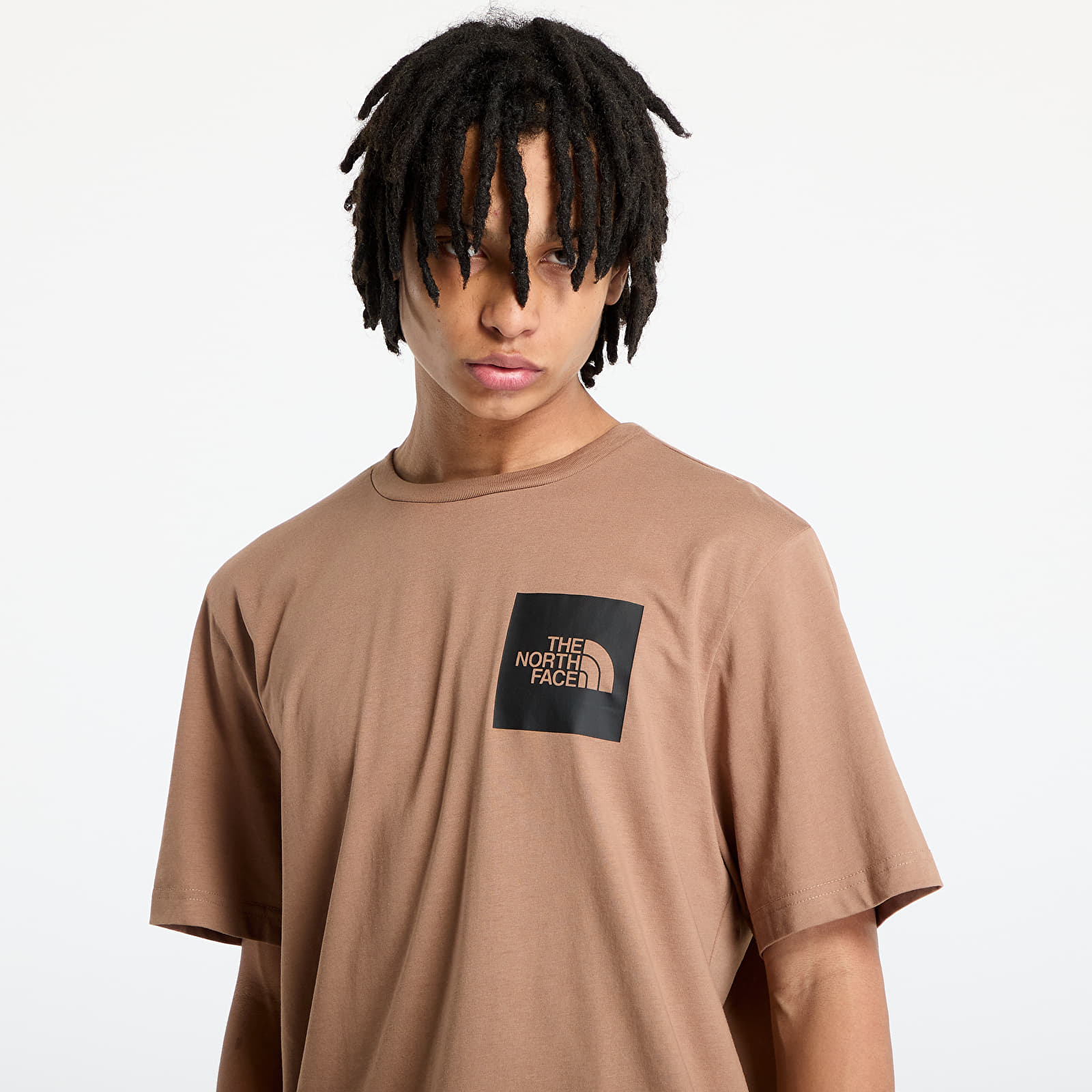Meeste T-särgid The North Face Shortsleeve Fine Tee Latte