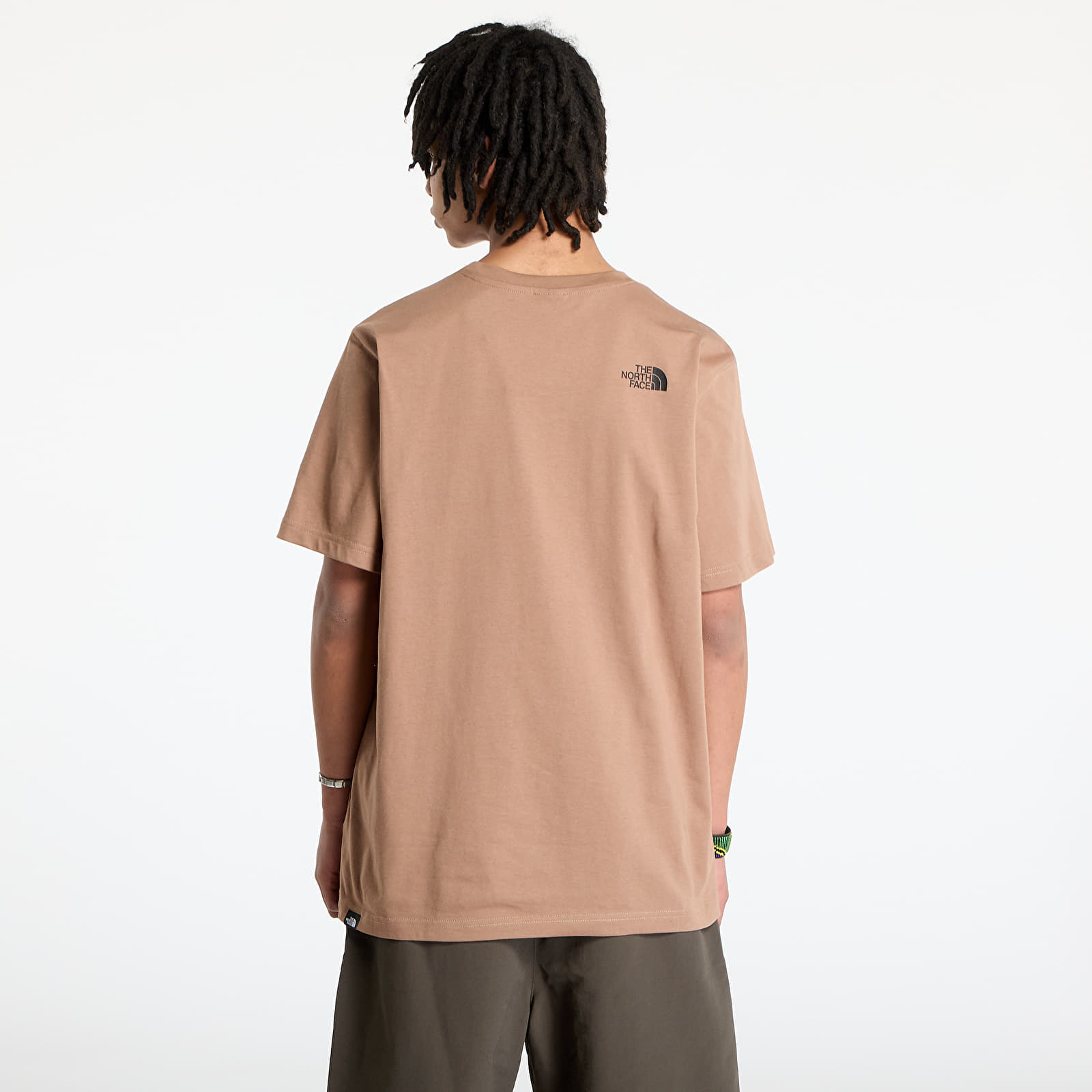 Meeste T-särgid The North Face Shortsleeve Fine Tee Latte