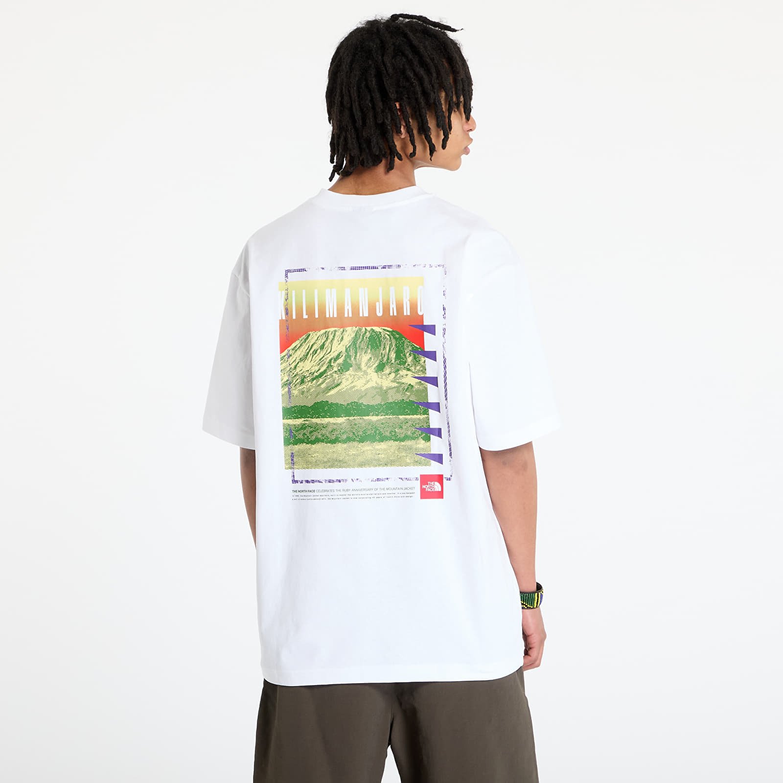 Camisetas hombre The North Face Axys Oversized Shortsleeve Tee UNISEX TNF White