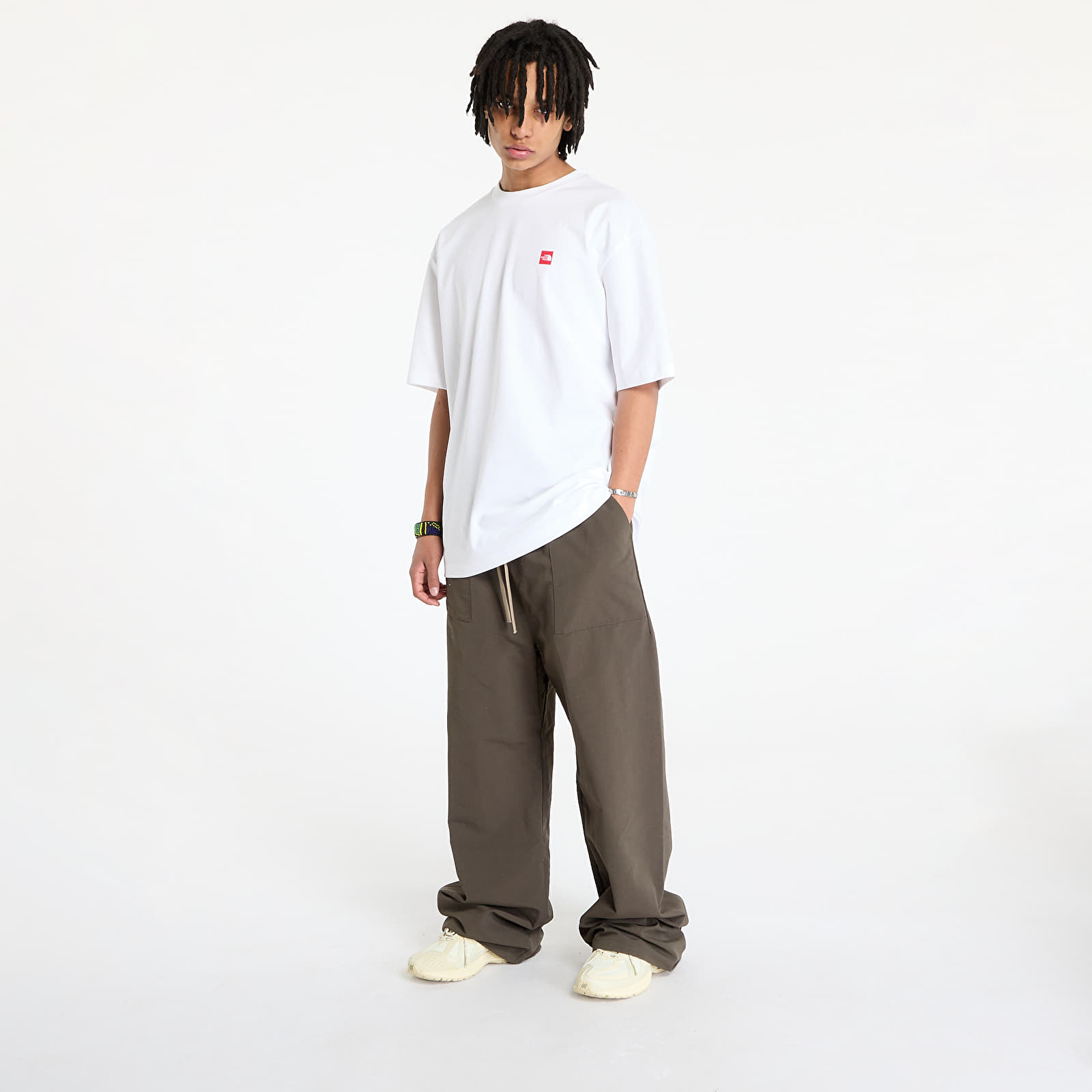 Camisetas hombre The North Face Axys Oversized Shortsleeve Tee UNISEX TNF White