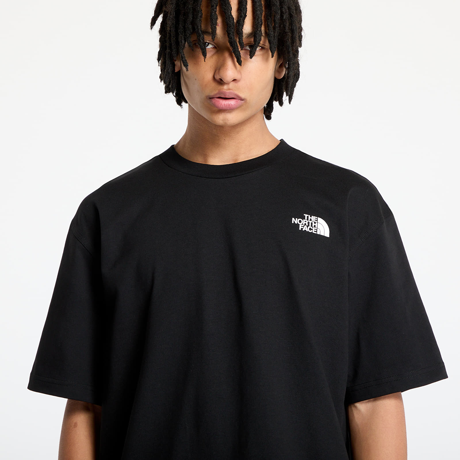 Meeste T-särgid The North Face Shortsleeve Nse Oversized Tee UNISEX TNF Black