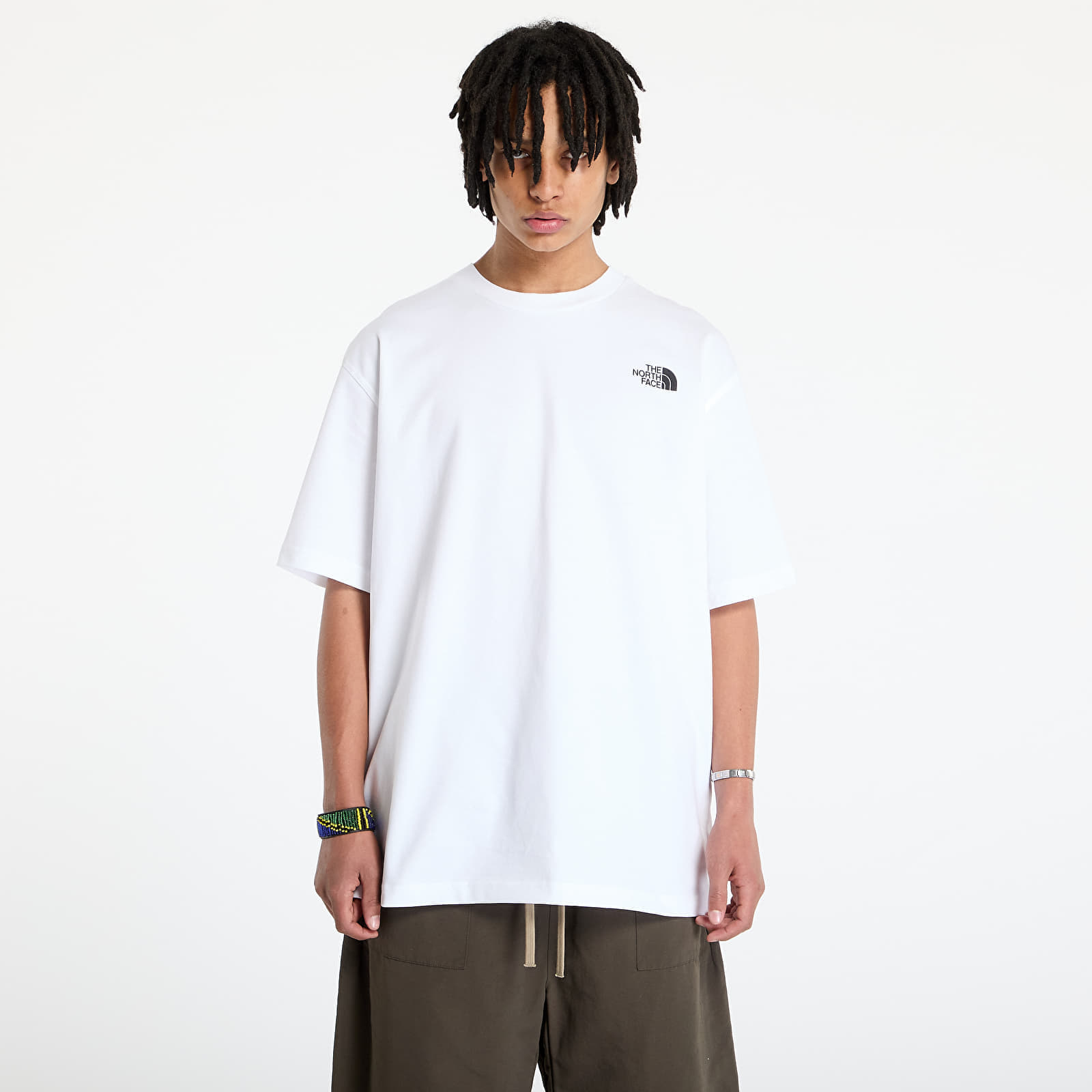 The North Face T-shirt The North Face Shortsleeve Nse Oversized Tee UNISEX TNF White S