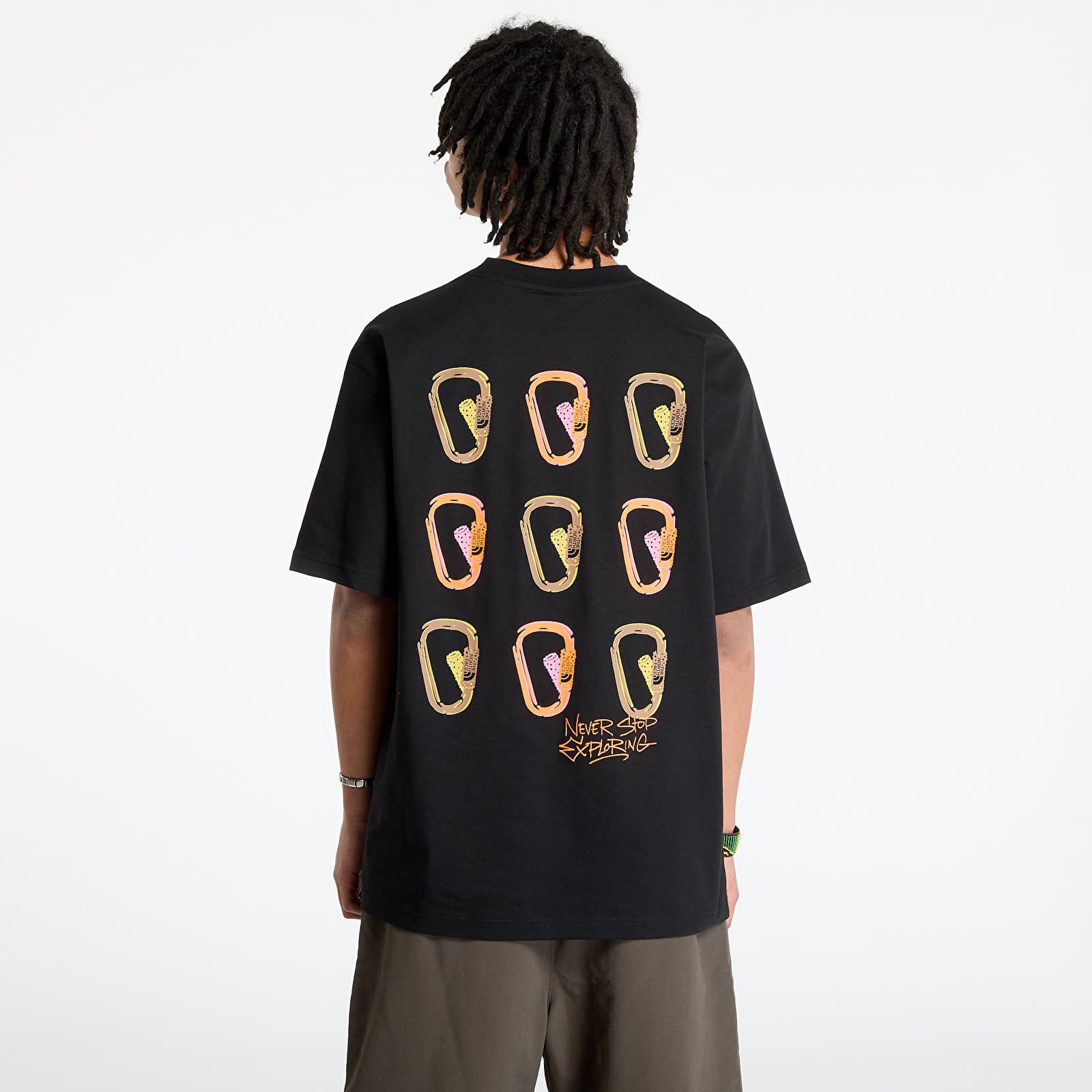 Meeste T-särgid The North Face Shortsleeve Nse Oversized Tee UNISEX TNF Black